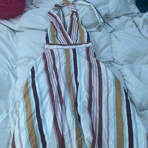 Womens v neck maxi dress